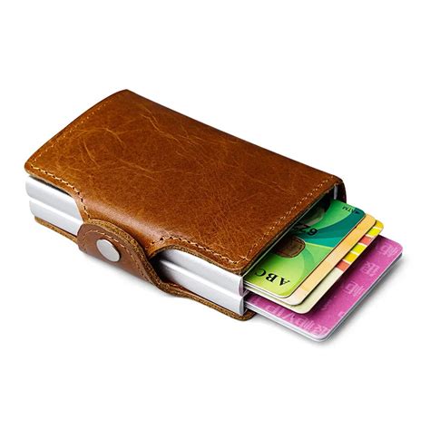 rfid mens leather card holder|rfid blocking card holders.